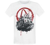 Borderlands 3 - Our Lord and Saviour Homme T-Shirt Manches Courtes Blanc L