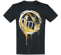 Borderlands 3 - Punk Smiley Homme T-Shirt Manches Courtes Noir XXL 100% Coton Regular/Coupe Standard