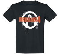 Borderlands 4 Logo Homme T-Shirt Manches Courtes Noir 100% Coton Regular/Coupe Standard