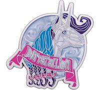 Borderlands Butt Stallion Badge à épingle édition limitée - Collection sous licence officielle - Finition émail nacré - Numéroté individuellement - 40 x 38 mm