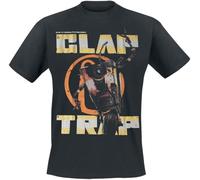 Borderlands Clap Trap Homme T-Shirt Manches Courtes Noir L 100% Coton Regular/Coupe Standard