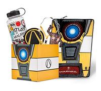 Borderlands LookSee Coffret cadeau #1 | Couverture Claptrap | Lanière | Bouteille d'eau | Plus