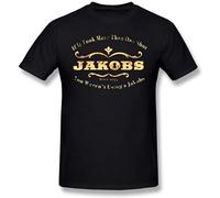 Borderlands T Shirt Jakobs Weapons T-Shirt Printed Funny Tee Shirt Short Sleeve Summer 100% Cotton Mens Tshirt Black L