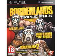 BORDERLANDS TRIPLE PACK (1,2, TPS +dlc) PS3 MIX