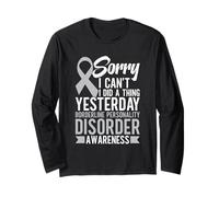 Borderline Disorder Warrior, Conception de l'EUD et Sensibilisation au Trouble Borderline Manche Longue