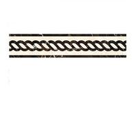 Borders de papier peint, Autocollant de bordure auto-adhésif en PVC, papier peint multicolore for plinthe, ligne taille, 500x10cm(Bd002)