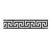 Borders de papier peint, Autocollant de bordure auto-adhésif en PVC, papier peint multicolore for plinthe, ligne taille, 500x10cm(Bd006)