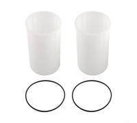 Bordfly Tamis d'aspiration avec joint torique, tamis d'aspiration pour pompe de circulation SPS25, pré-filtre robuste en ABS pour l'entretien de la piscine et une filtration efficace (2 pièces)