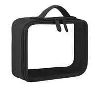Bordhap Voyage Sac de Maquillage Clair Organisateur Transparent Pvc EsthéTicienne à CosméTiques Beauté Trousse de Toilette Maquillage Pochette Sac de Lavage