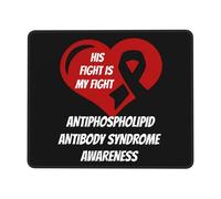 Bords Cousus Tapis de Gaming Sa Lutte est Notre Lutte Conscientisation du Syndrome antiphospholipide Gaming Mousepad Mousepad 25x30cm pour Souris,PC,Claviers