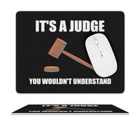 Bords Cousus Tapis de Souris C'est Le Juge Que tu ne comprendrais Pas Gaming Mousepad Souris de Gaming 25x30cm pour Souris,Jeux,Ordinateur