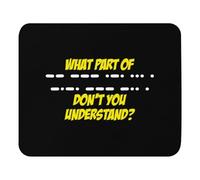 Bords Cousus Tapis de Souris, Comprendre des Parties du décryptage d'indices de réassemblage hilarants Gaming Mousepad Lavable Tapis de Souris Gaming pour Ordinateur Claviers Jeux