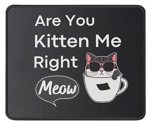 Bords Cousus Tapis de Souris Gaming, ES-tu Un Chaton, Mon Meilleur Chat ? Gamer Mouse Pad résistant à Usure Tapis de Souris d'Ordinateur pour Jeux PC Bureau