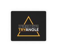 Bords Cousus Tapis de Souris Gaming, Les mathématiciens essaient des Angles Inspirants Gamer Mouse Pad Doux Tapis de Souris d'Ordinateur pour Ordinateur Les capteurs de Jeu Bureau