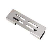 Bords de batterie en acier inoxydable - Protection contre l'usure - Pince creuse en métal pour batterie longue durée