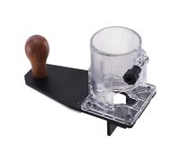 Bords de travail du bois - Plaque équilibrée à fente inférieure - Support inversé - Outil de fraisage - Plaque de base pour routeur