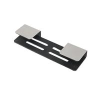 Bords en acier inoxydable pour grosse caisse - Accessoire résistant à l'usure - Pince en métal creux durable pour grosse caisse en bois