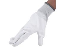 BORDSTRACT anti-artisanaire anti-statique, 1pair 22,7 × 10,5 cm Glants de revêtement en nylon en nylon pour l'inspection du produit Laboratoire de produits électroniques (M) (L)