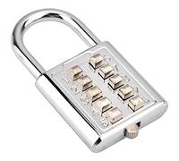 BORDSTRACT Cadenas à combinaison de boutons-poussoirs à 10 chiffres avec mot de passe et bouton aveugle