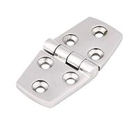 BORDSTRACT Charnière de Porte de Cabine de Bateau Marin en Acier Inoxydable, Remplacement de Trappe affleurante Durable pour Les couvercles de l'industrie Maritime, trappes, Compartiments, (76 * 38)