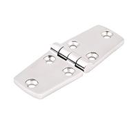 BORDSTRACT Charnière de Porte de Cabine de Bateau Marin en Acier Inoxydable, Remplacement de Trappe affleurante Durable pour Les couvercles de l'industrie Maritime, trappes, Compartiments, (102 * 38)