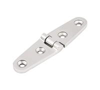 BORDSTRACT Charnière de Porte de Cabine de Bateau Marin en Acier Inoxydable, Remplacement de Trappe affleurante Durable pour Les couvercles de l'industrie Maritime, trappes, Compartiments, (103 * 27)