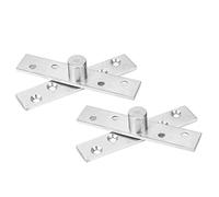 BORDSTRACT Charnière pivotante 2 pièces, charnière de Porte pivotante à 360 degrés en Acier Inoxydable adaptée à l'armoire de Porte(Central Axis)