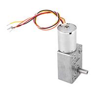 BORDSTRACT DC Brushless Gear Motor 12V 24V 23RPM Speed Reduction Motor All Metal Gear For Electronic Locks Robots Cradle Heads (12 V, 150 tr/min.)