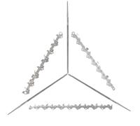 BORDSTRACT Kit 3 Limes affûtage tronçonneuse Diamant 5,5mm