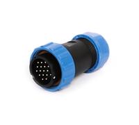 BORDSTRACT Prise Aviation, Prise 17 Broches 500v 10a sp29 Prise 13-16 Contact de Prise de câble connecteur étanche ip68 câble mâle Femelle pour Instrumentation d'équipement de Communication