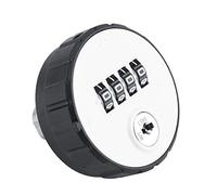 BORDSTRACT Serrure à Came à Combinaison, Serrure D'armoire à Mot De Passe à 4 Chiffres avec Cylindre De 3/4 Po, Serrure De Sécurité Codée en Alliage De Zinc pour Armoire(26mm/1inch)