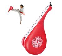 BORDSTRACT Taekwondo Kick Pads, Kickboxing Karate Kicking Target, Martial Arts Training Strike Target, TKD Boxing Double Strike Pads, pour Jeunes, Enfants, Adultes, Muay Thai, Hapkido