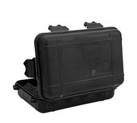 BORDTRACT Boîte De Survie étanche pour Extérieur, Boîte De Rangement en Plastique Antichoc, Remplacement De Boîte De Rangement Portable à Sec pour L'extérieur(Le Noir)