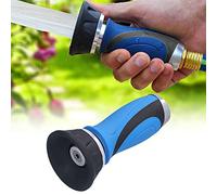 BORDTRACT Jet d'eau haute pression, buse de tuyau multifonction portable buse de pompier robuste outil d'arrosage de lavage de voiture à domicile pour arrosage de jardin(American)