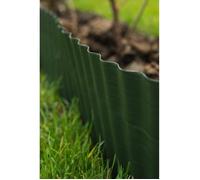 Nature Bordure à gazon polyéthylène vert H25 cm x 9 m