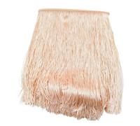 Bordure à Pompons Franges à pompons en polyester, 5/10 mètres, 30 cm, for robes latines, rideaux, garnitures décoratives, accessoires de couture for vêtements DIY(No18,30cm-5Meters)