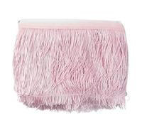 Bordure à Pompons Franges en polyester, 5/10 m, 20 cm, for vêtements, rideaux, robes latines, garnitures, rubans, sacs, accessoires de couture(Color12,20cm-5Meters)
