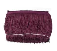 Bordure à Pompons Franges en polyester, 5/10 m, 20 cm, for vêtements, rideaux, robes latines, garnitures, rubans, sacs, accessoires de couture(Color29,20cm-5Meters)