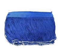 Bordure à Pompons Franges en polyester, 5/10 m, 20 cm, for vêtements, rideaux, robes latines, garnitures, rubans, sacs, accessoires de couture(Color14,20cm-5Meters)
