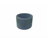 Bordure Acier ondulé - 600 x H 14 cm - Gris foncé