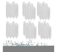 Bordure D'aménagement Paysager,Délimitations pour Parterres de Fleurs - Barrière Décorative De 10 Pièces Protectrice pour Délimiter Et Protéger Pelouse, Terrasse, Allée Pavée, Jardin, Cour Et Espaces