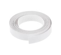 Bordure d'armoire, en bois brut pour bricolage, 3/7,5/15 m de large, 2/2,8/4 cm de large, pré-collée, pour réparation de meubles, table (blanc, 4 x 750 cm)