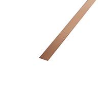 Bordure de bord auto-adhésive, 5m Métal Acier Inoxydable Lignes Décoratives Plates Autocollant Mural Fond Mur Plafond Bord Bande adhésive Bande Décorative(Or Rose,1cm)