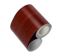 Bordure de cadre de miroir, garniture en grain de bois, kit d'autocollants de cadre auto-adhésif, 1,97 x 393 pouces, bande décorative étanche de 10 mètres, conception facile à installer, bordure de