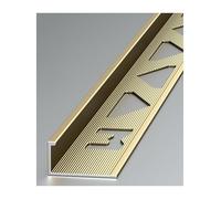 Bordure de carrelage en aluminium pour coins, transitions de carrelage au mur et protection de peinture, protection d'angle robuste, 10 mm