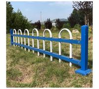 Bordure de clôture de jardin en métal - Panneau d'isolation décoratif arqué pour cour, terrasse et bordure de paysage (100 x 80 cm) - Décoration extérieure