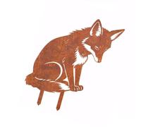 Bordure de clôture, Piquet de Jardin en Forme d ' Animaux, décor | Accent de cour en métal pour parterres de fleurs, placement du, ornement extérieur