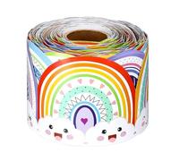 Bordure De Crayon Colorée Garniture Bordure Tableau D'Affichage 32 8 Pieds Long Pour D'affichage Décoration Salle Classe Papier Autocollant