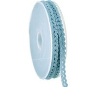 Bordure de dentelle bleue ruban décoratif 9mm 20m de décoration de mariage