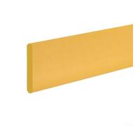 Bordure de Finition Autocollante 2m pour Joint Mur Intérieur - Moulure Souple PVC Cuisine Salle de Bain - Bande Décorative Angle 8cm(yellow)
